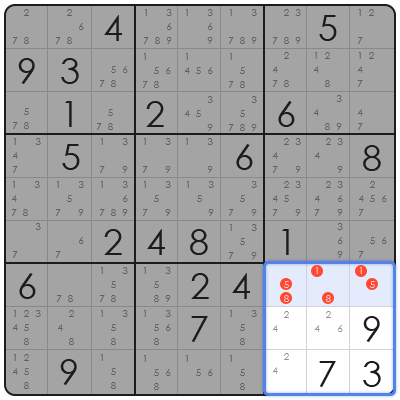 sudoku auto candidate